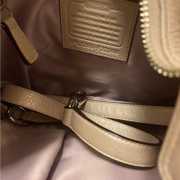 Coach Kristin Boho Crossbody Bag in Champagne Beige EUC!! - Picture 12 of 15